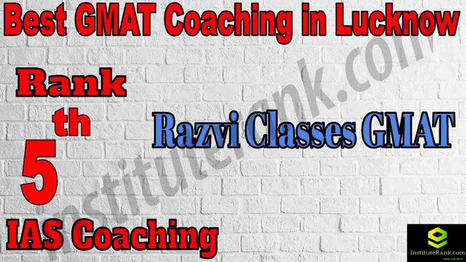 5th Best GMAT Coaching in Lucknow