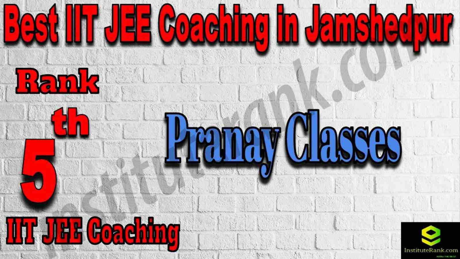 5th Best IIT JEE Coaching in Jamshedpur