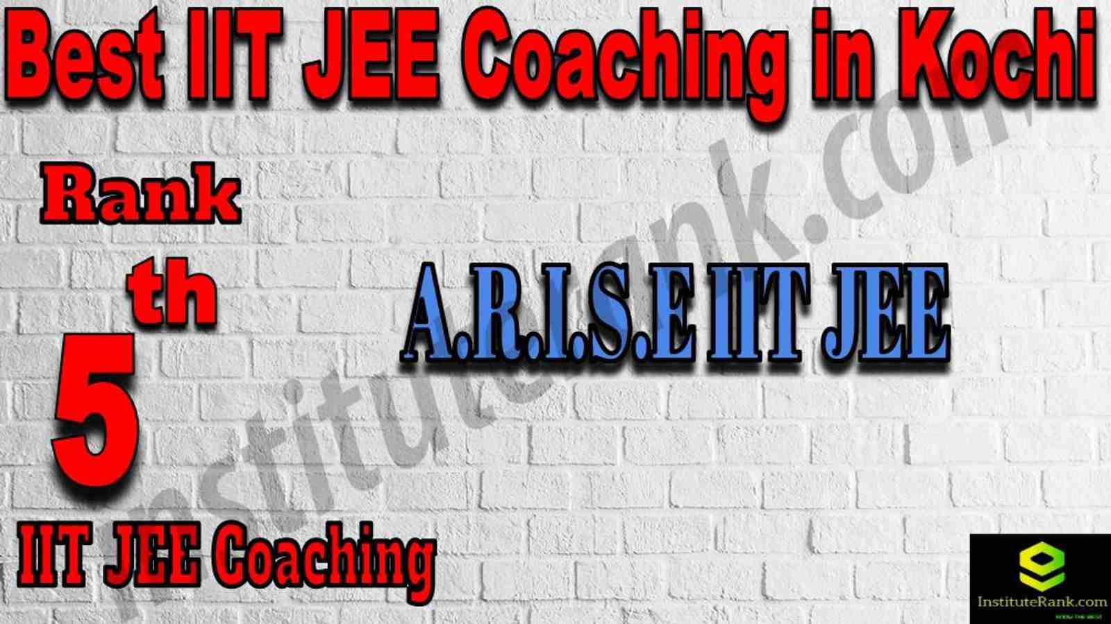 5th Best IIT Jee Coaching in Kochi