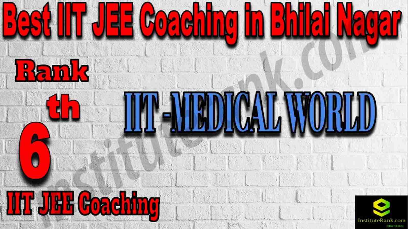 6th Best IIT JEE Coaching in Bhilai Nagar