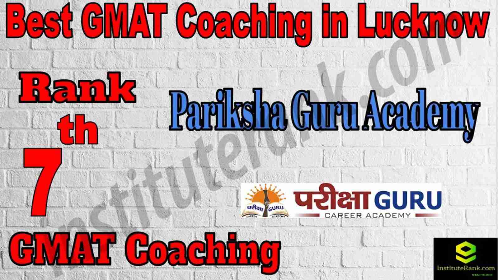 7th Best GMAT Coaching in Lucknow