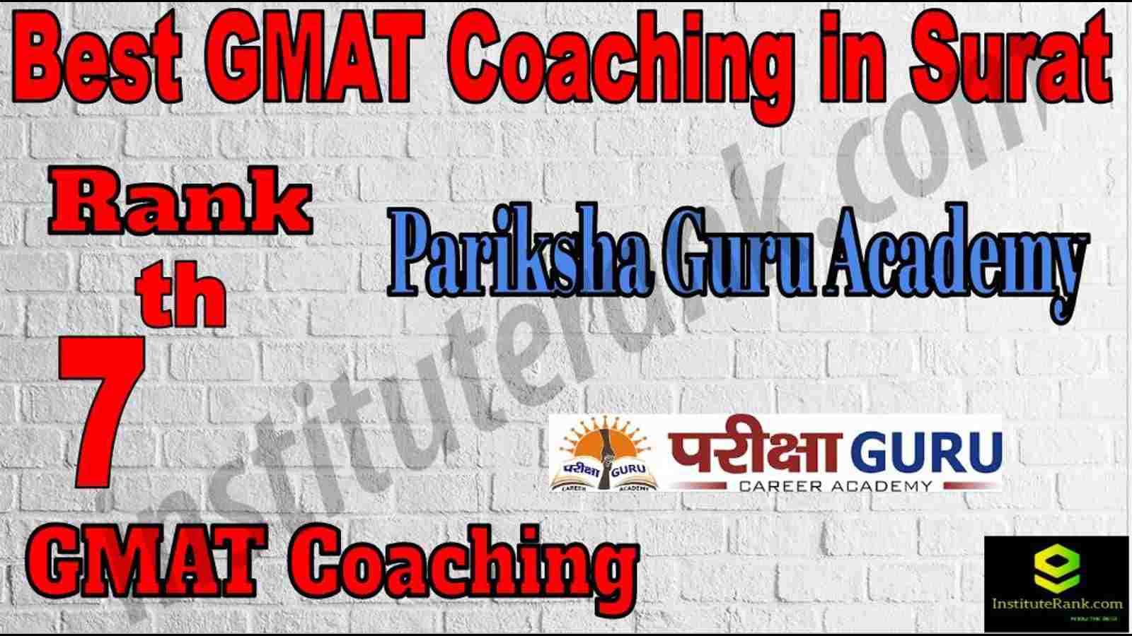 7th Best GMAT Coaching in Surat