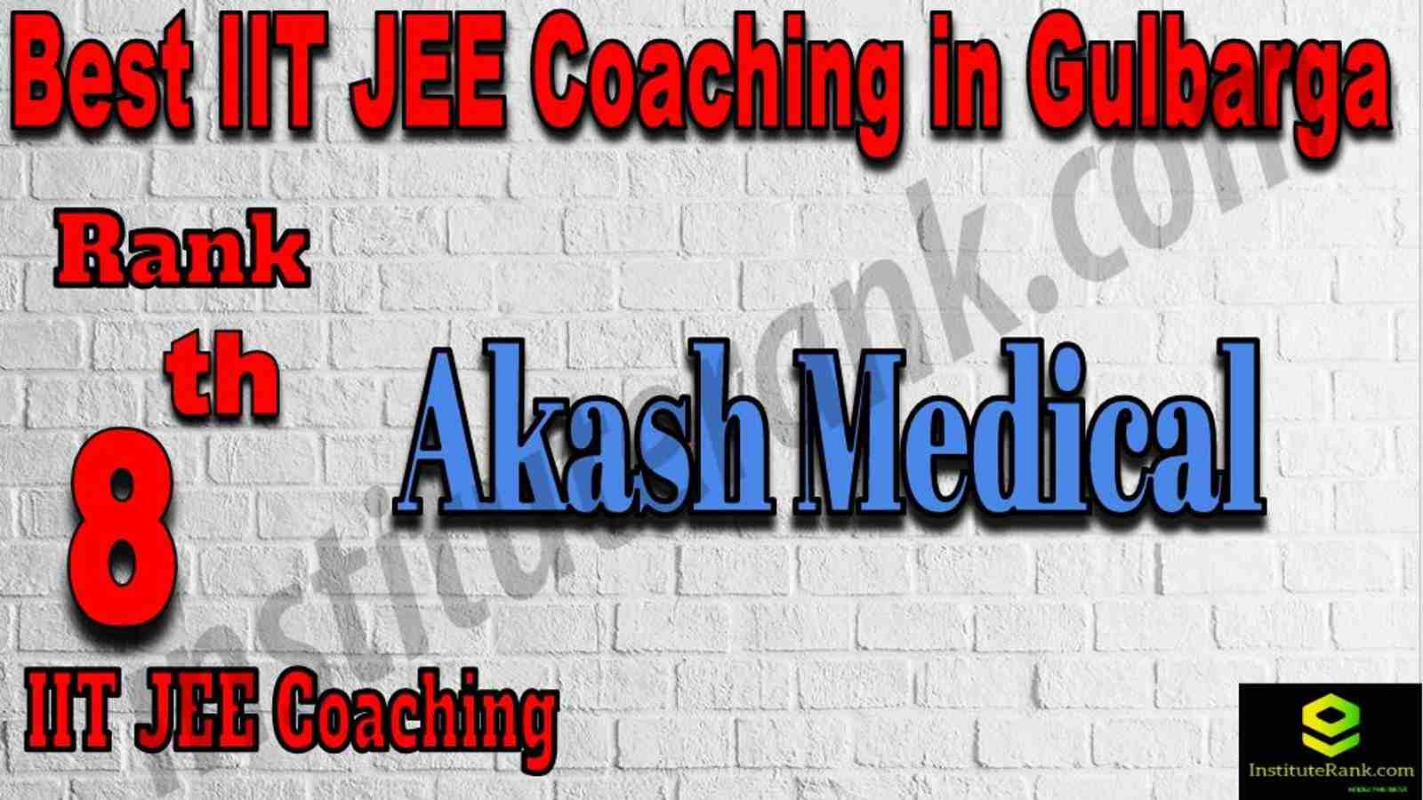 8th Best IIT JEE Coaching in Gulbaraga
