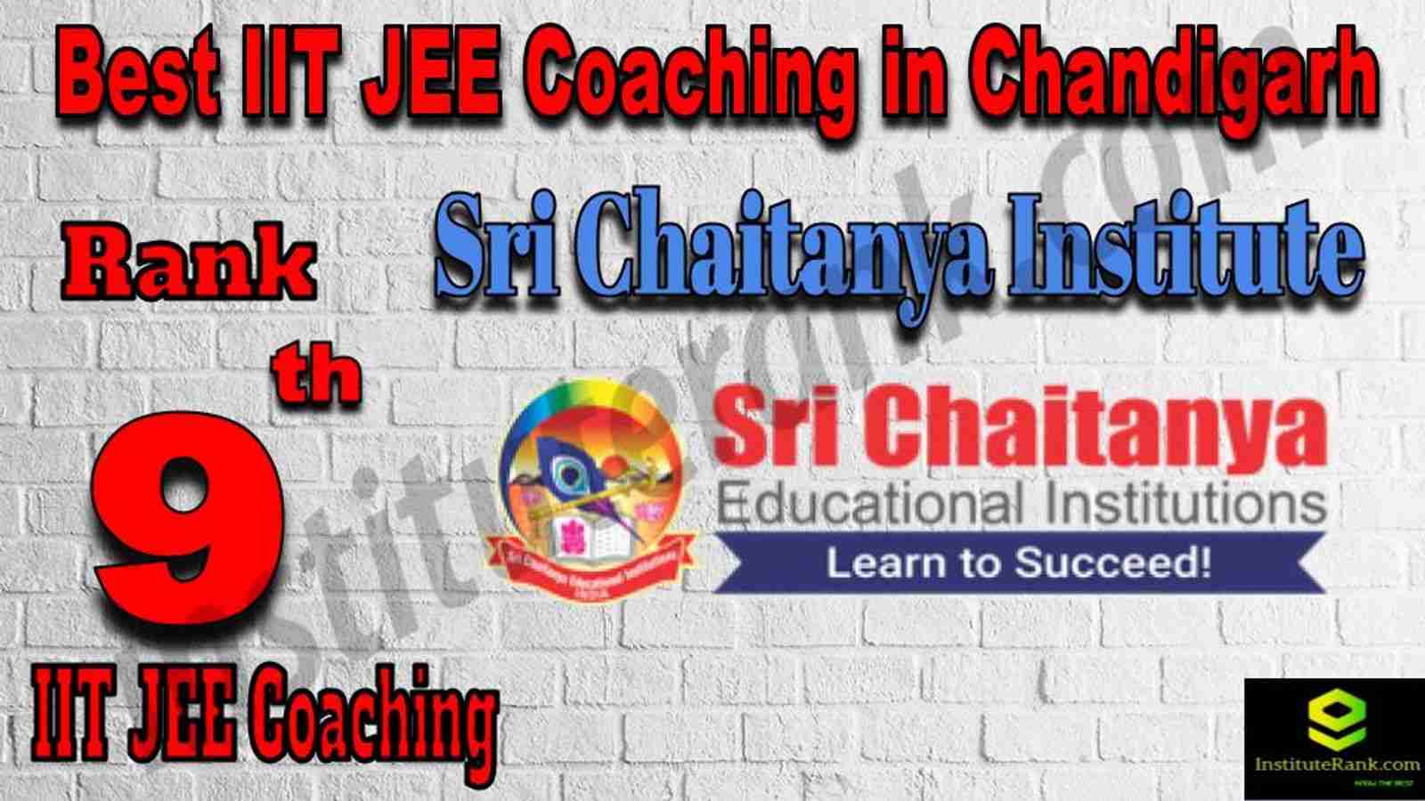 9th Best IIT JEE Coaching in Chandigarh