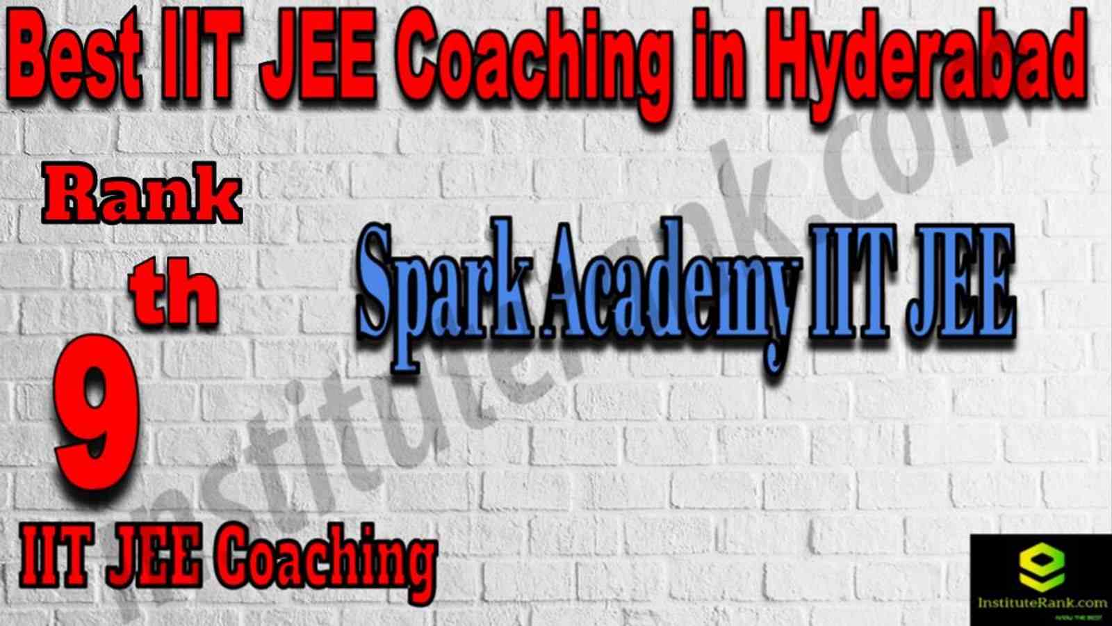 9th Best IIT JEE Coaching in Hyderabad