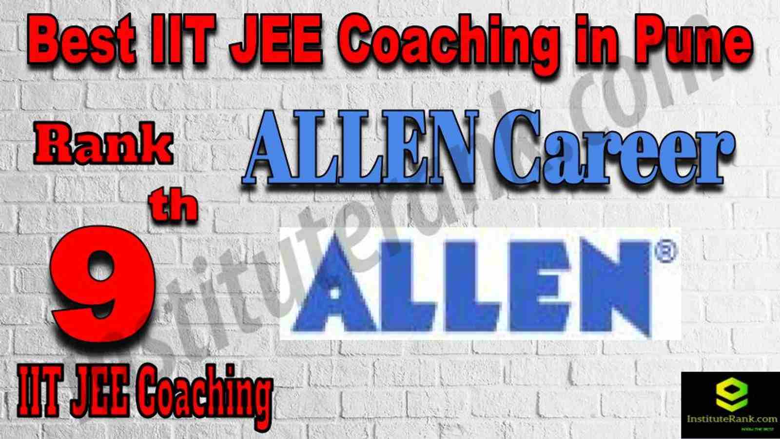 9th Best IIT JEE Coaching in Pune