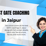 This article covers all the best GATE coachings in Jaipur along with full contact details, batch size, fee structure, faculty and much more.