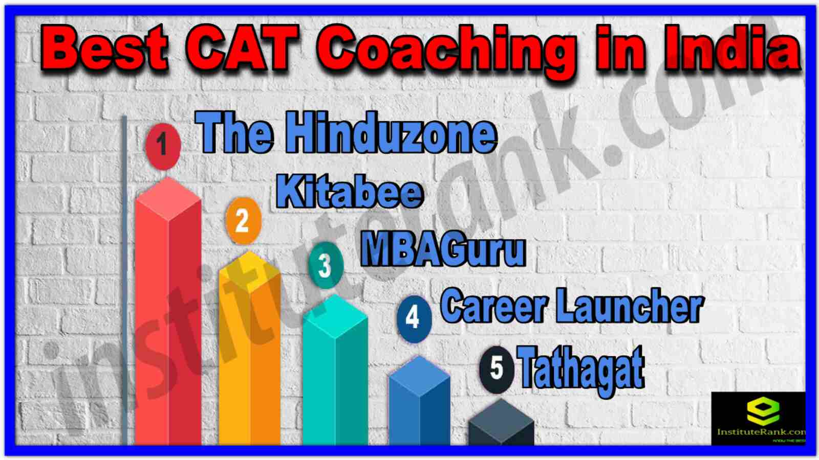 Best 10 CAT Coaching in lndia