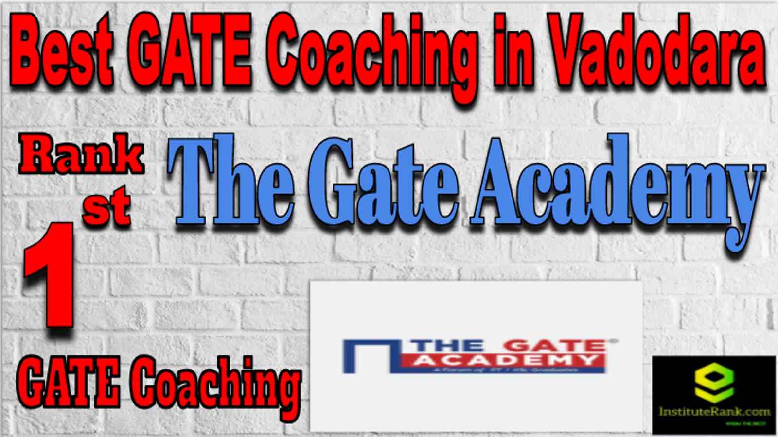 Rank 1 Best GATE Coaching in Vadodara