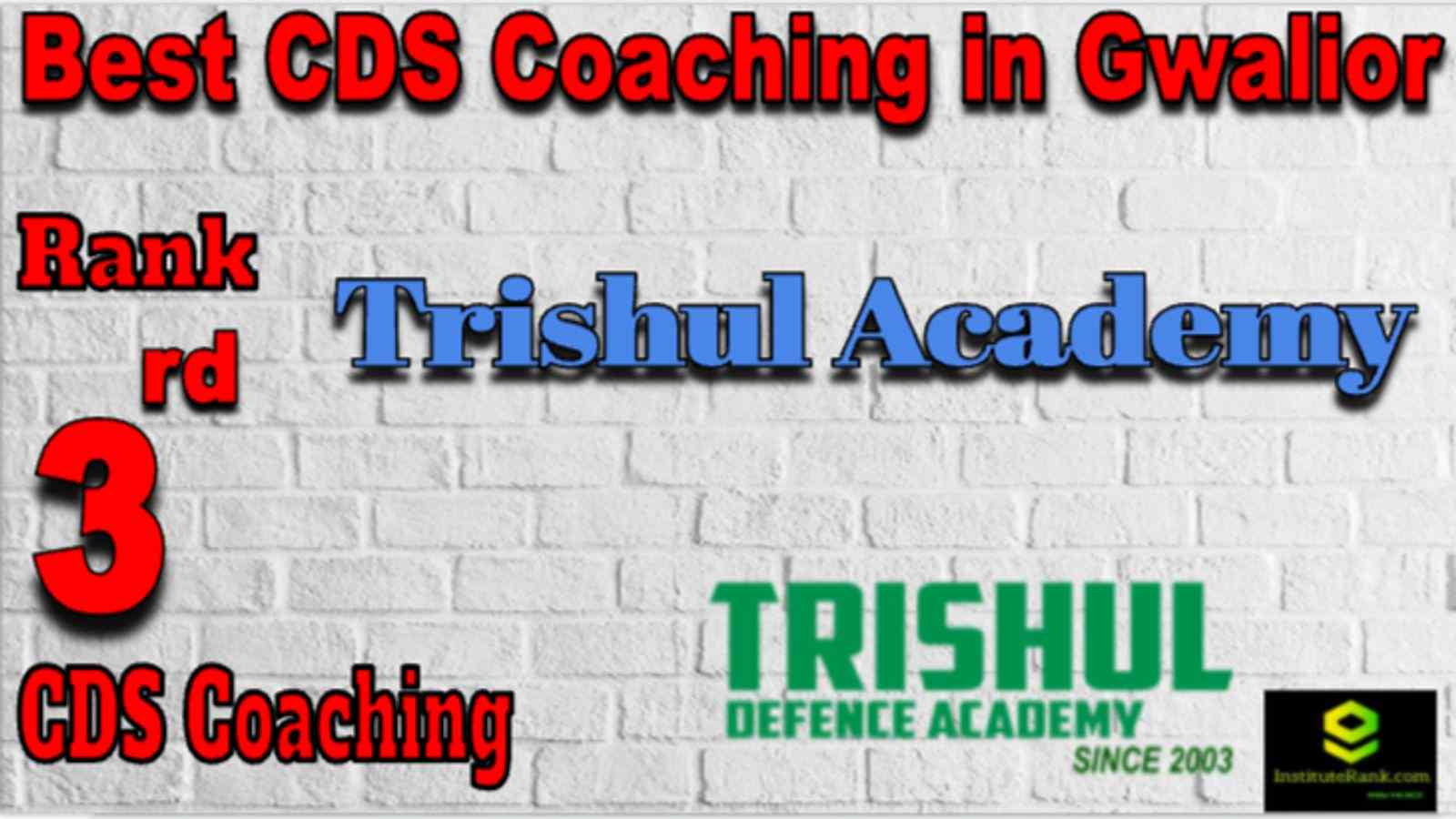 Rank 3 Best CDS Coaching in Gwalior