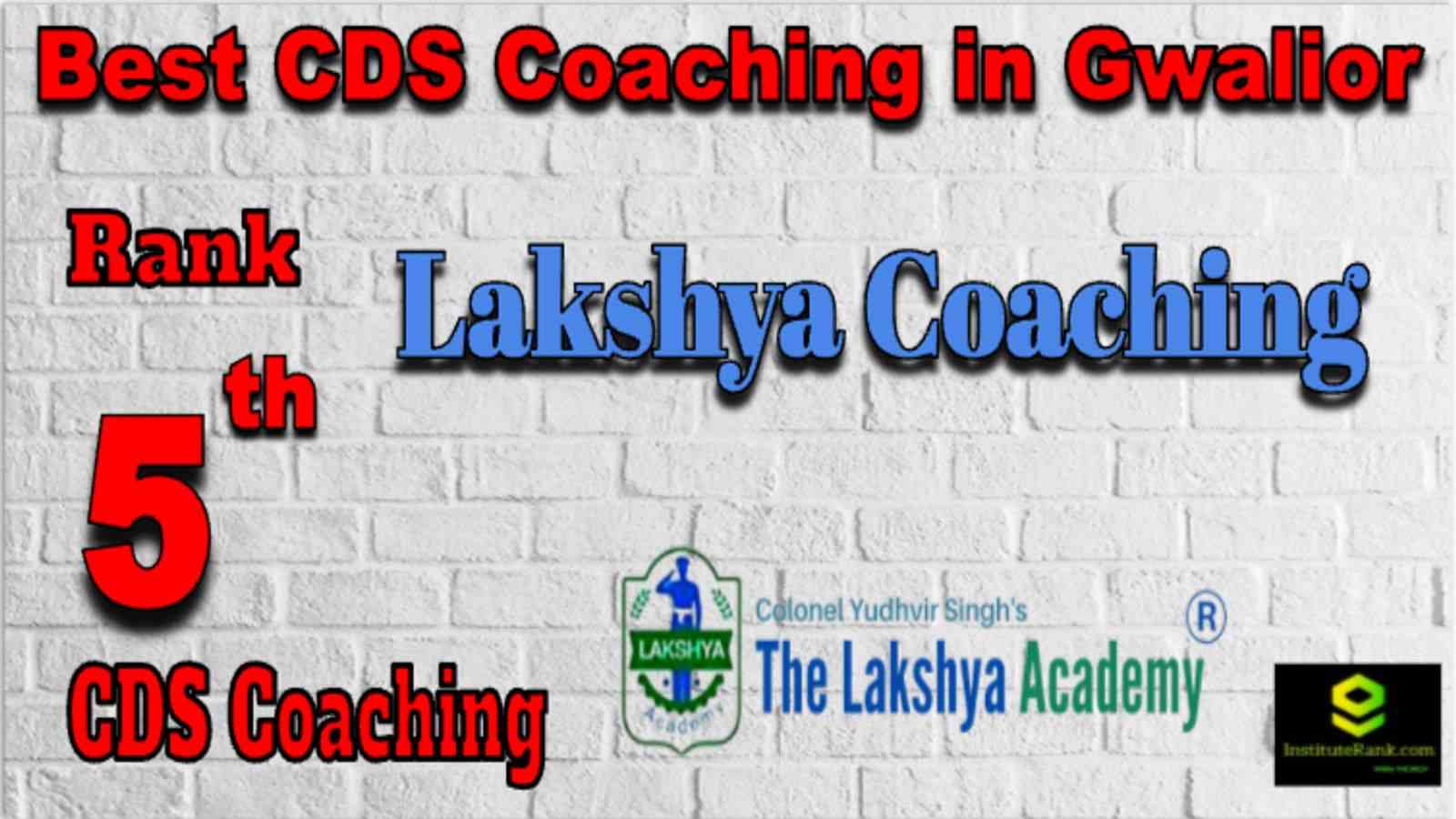 Rank 5 Best CDS Coaching in Gwalior