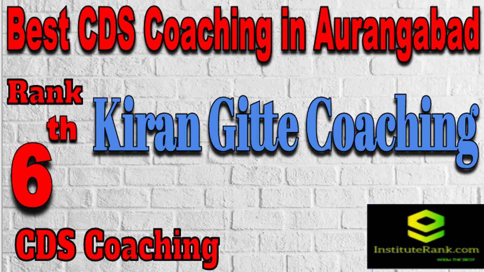 Rank 6 Best CDS Coaching in Aurangabad