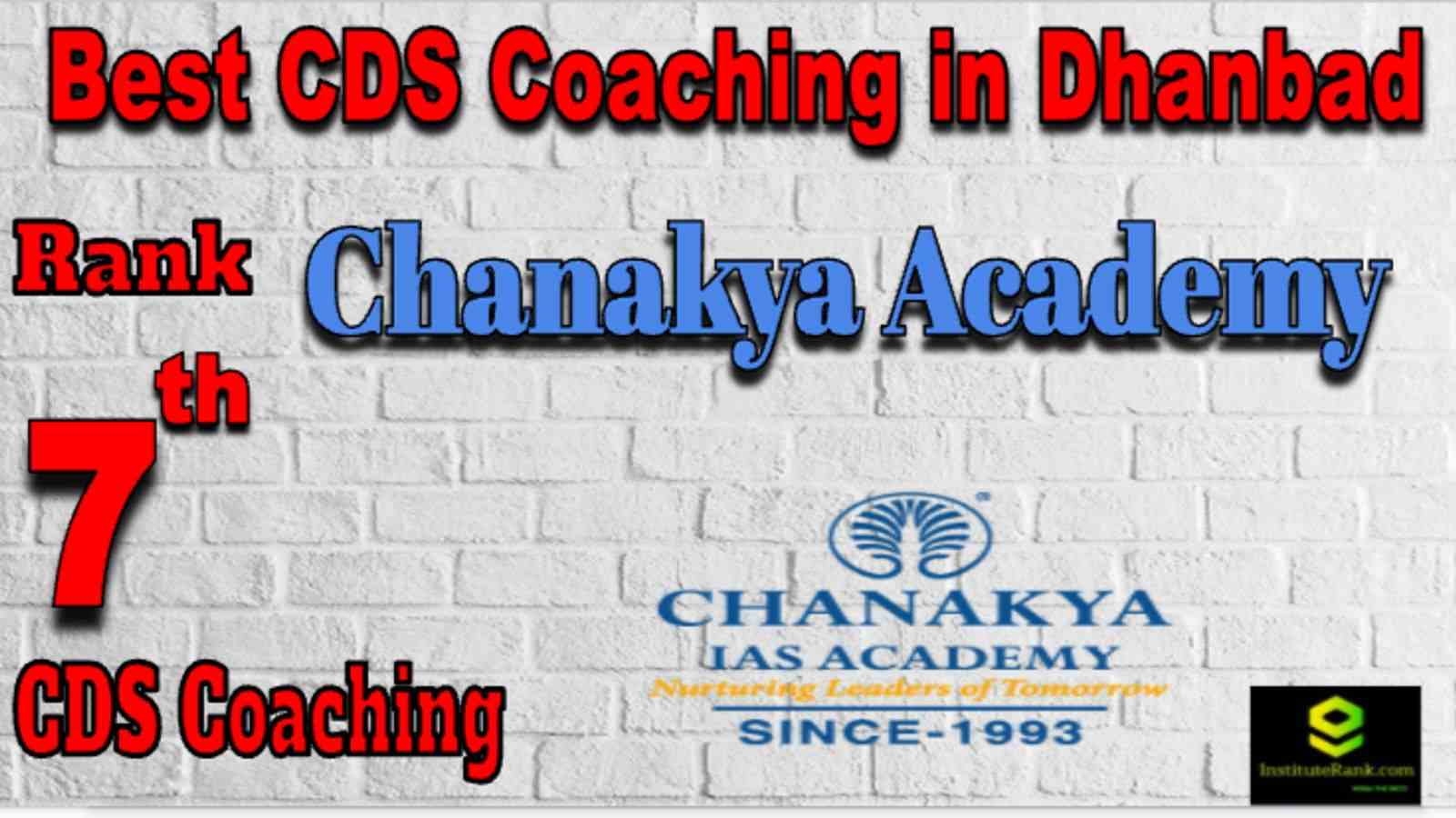 Rank 7 Best CDS Coaching in Dhanbad