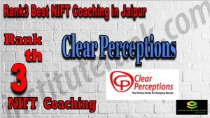 Rank3 Best NIFT Coaching In Jaipur