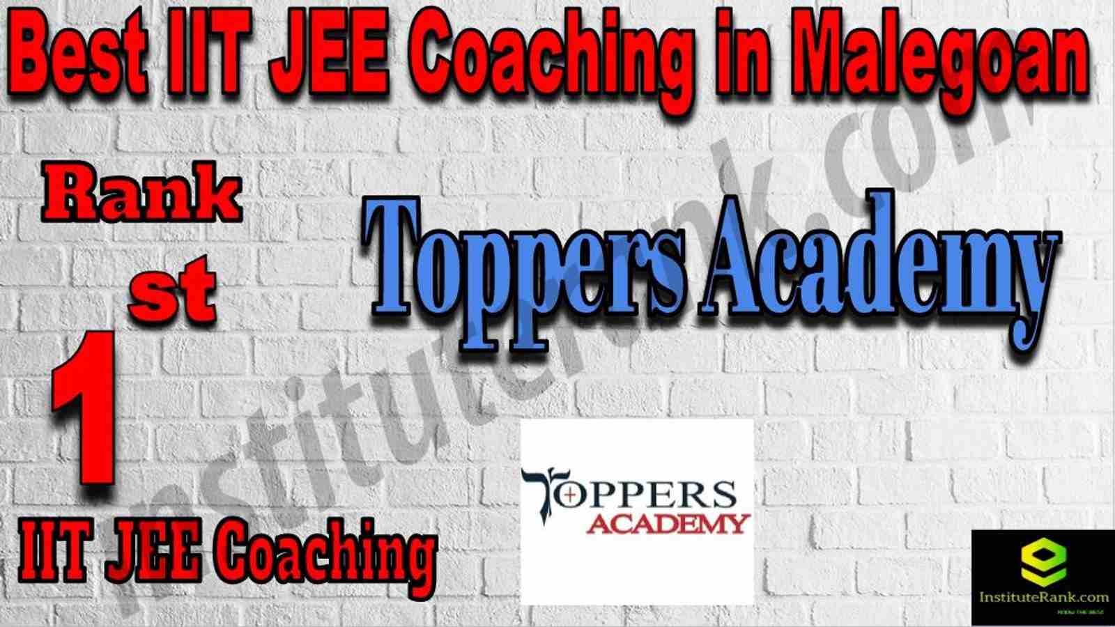 1st Best IIT JEE Coaching in Malegoan