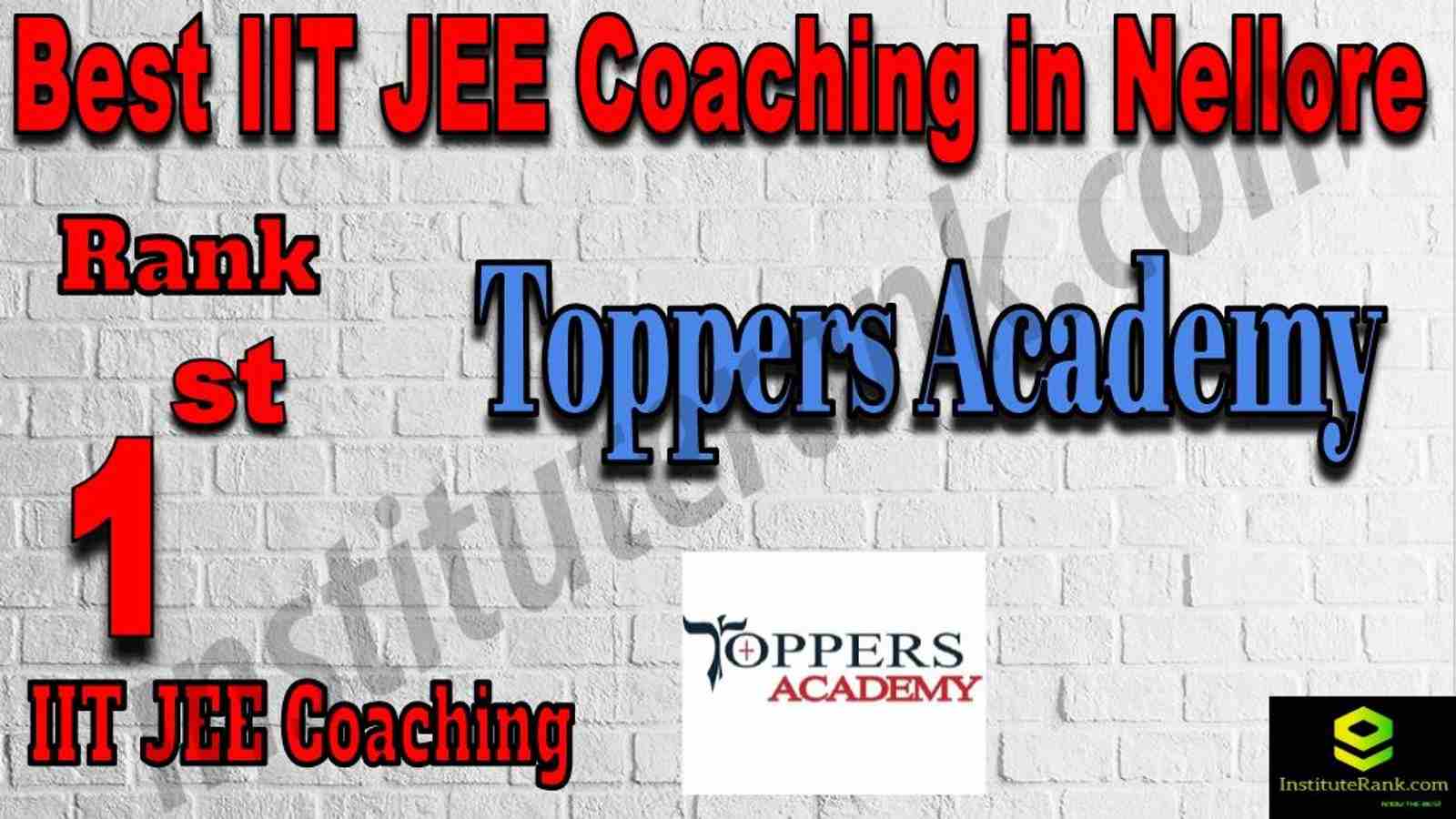 1st Best IIT JEE Coaching in Nellore