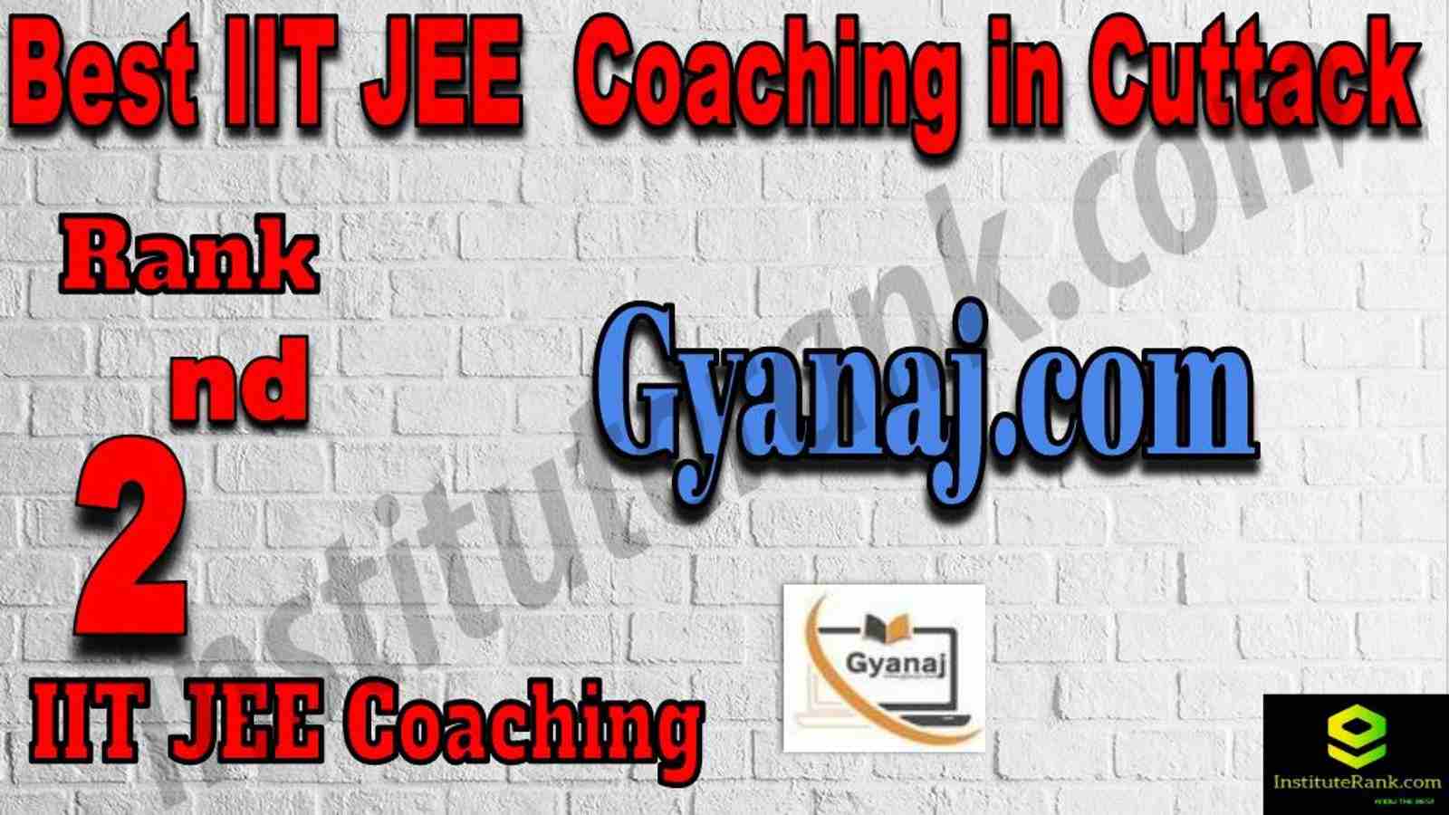 2nd Best IIT JEE Coaching in Cuttack