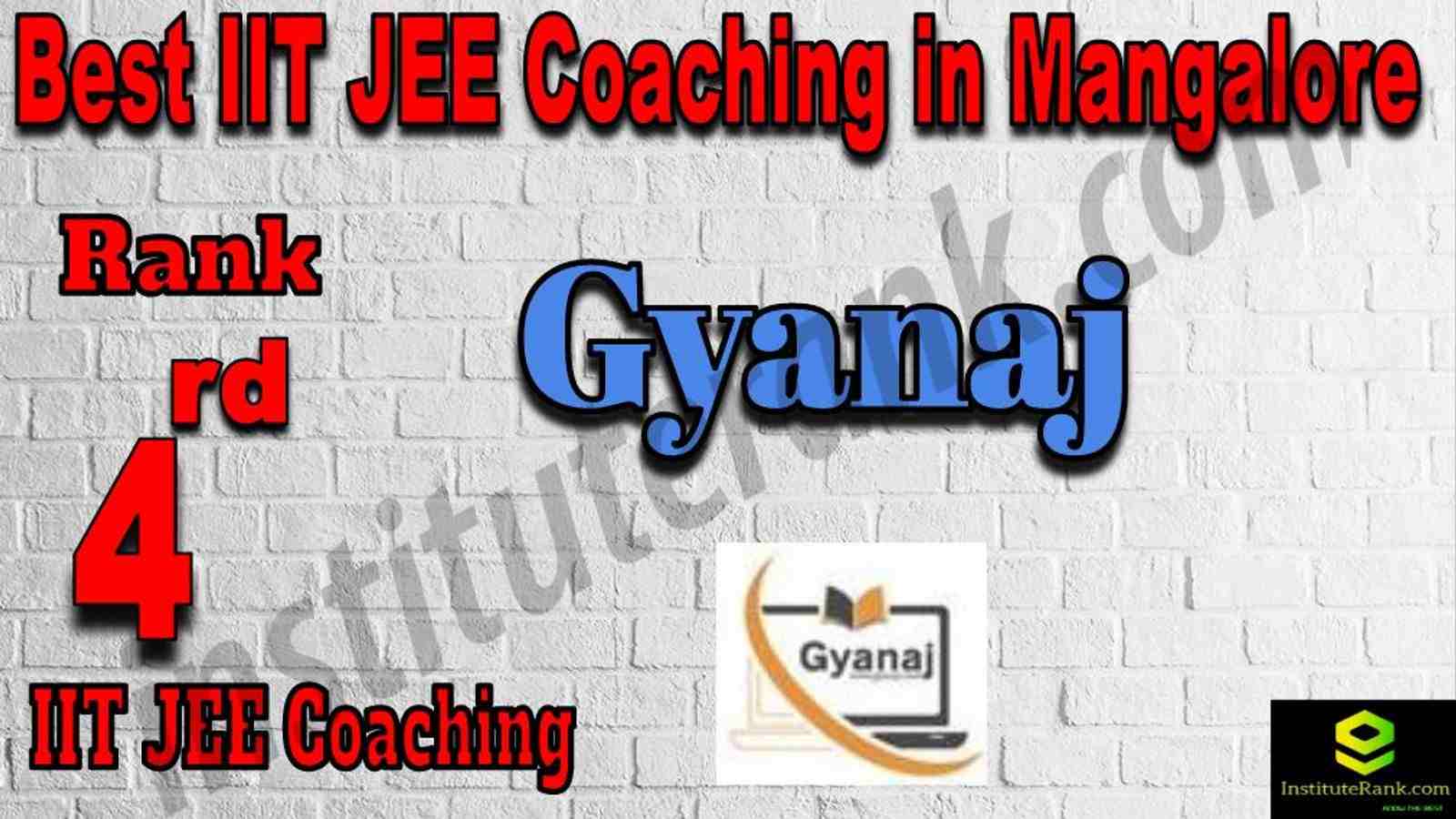 4th Best IIT JEE Coaching in Mangalore