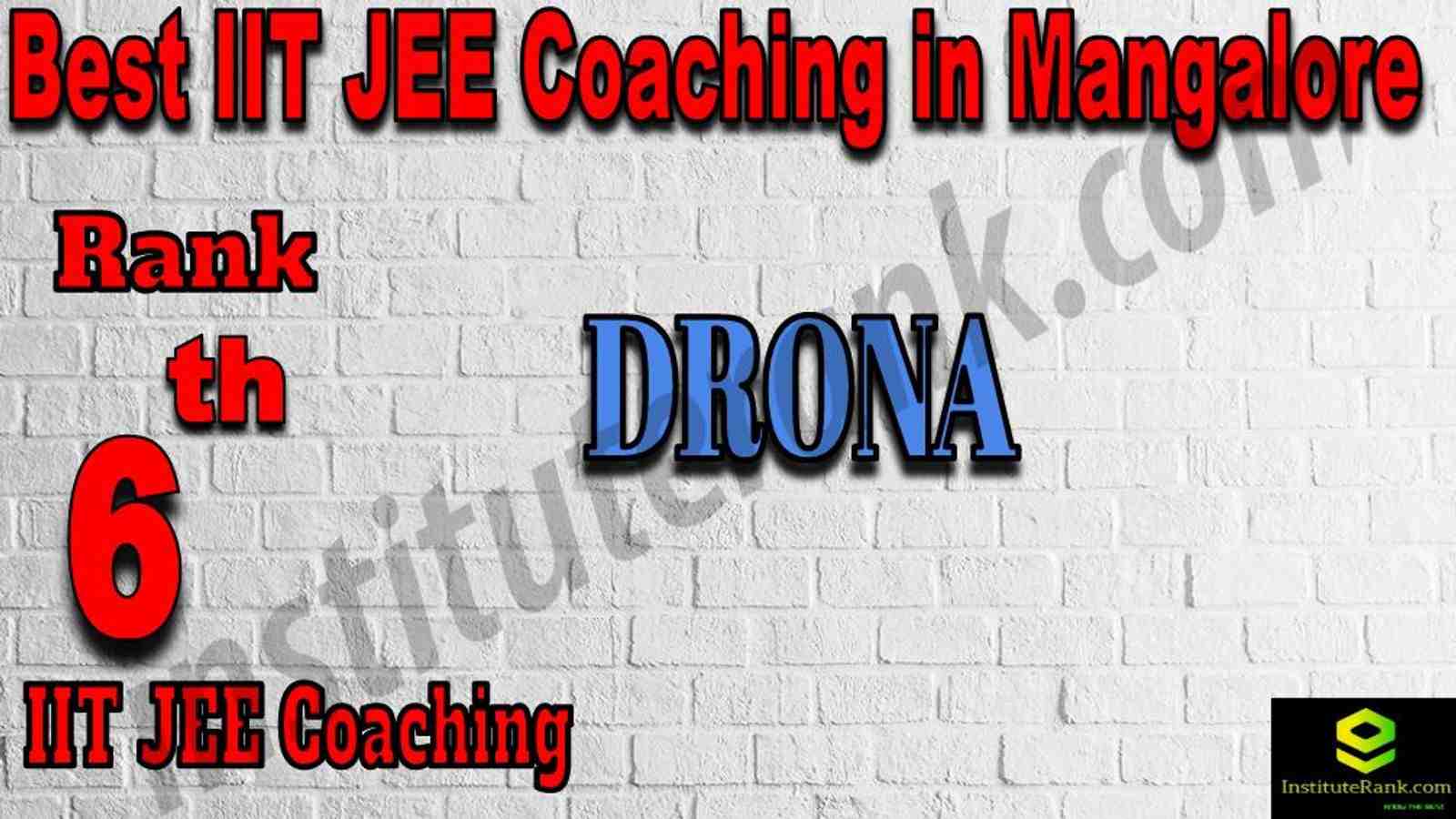 6th Best IIT JEE Coaching in Mangalore