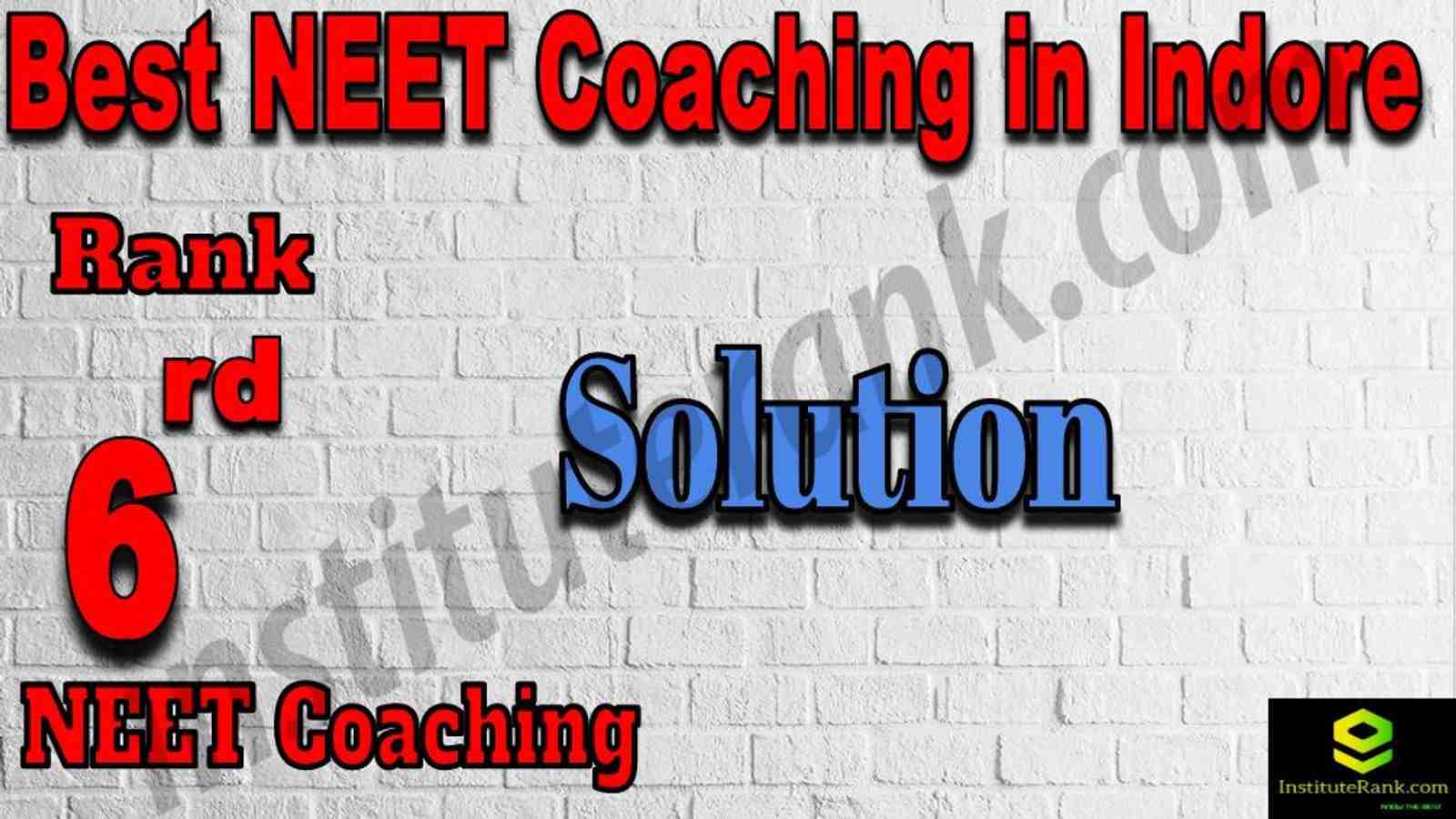 6th Best Neet Coaching in Indore