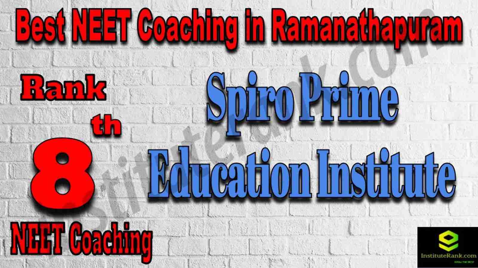 8th Best NEET Coaching in Ramanathapuram