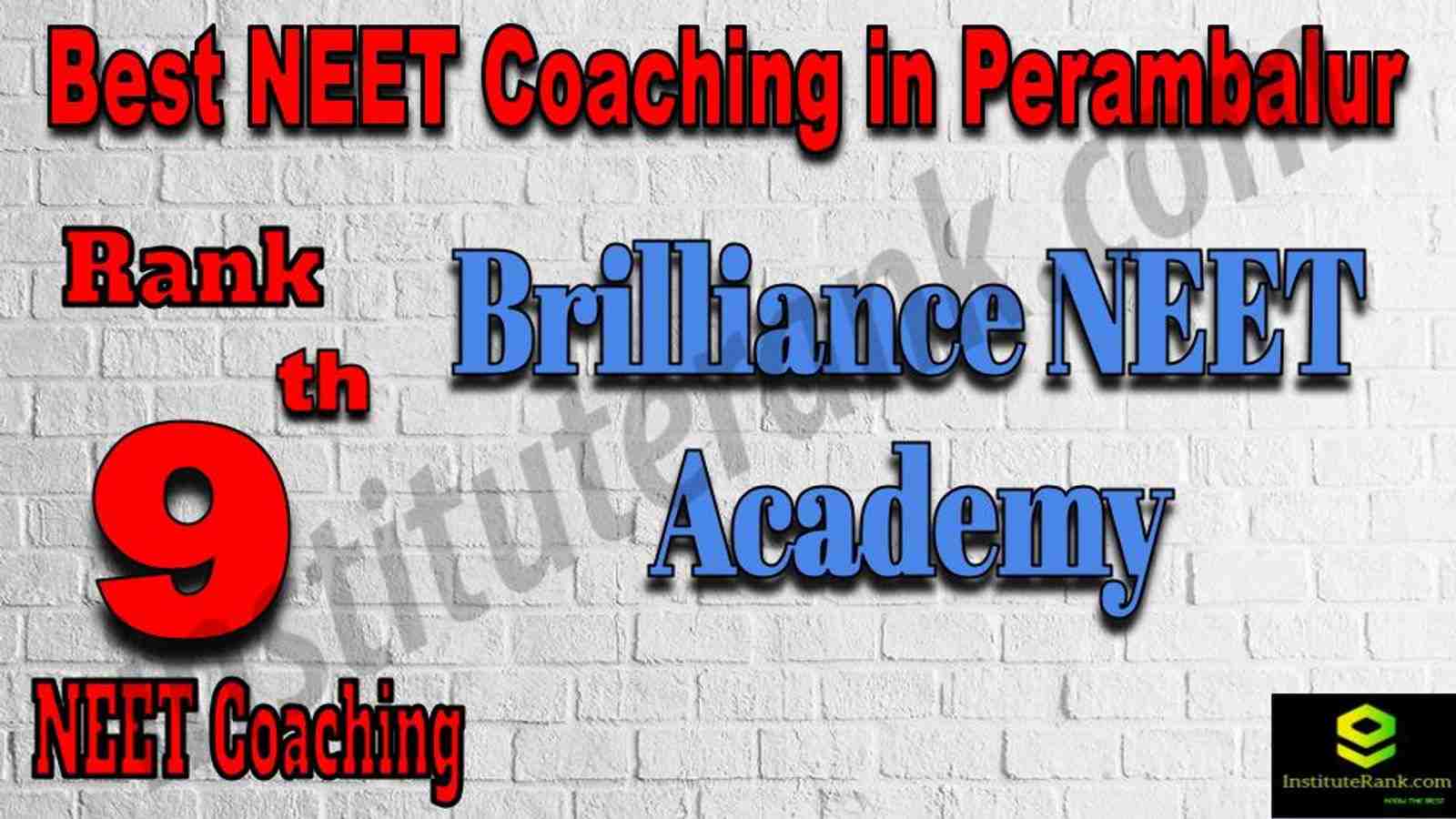 9th Best NEET Coaching in Perambalur
