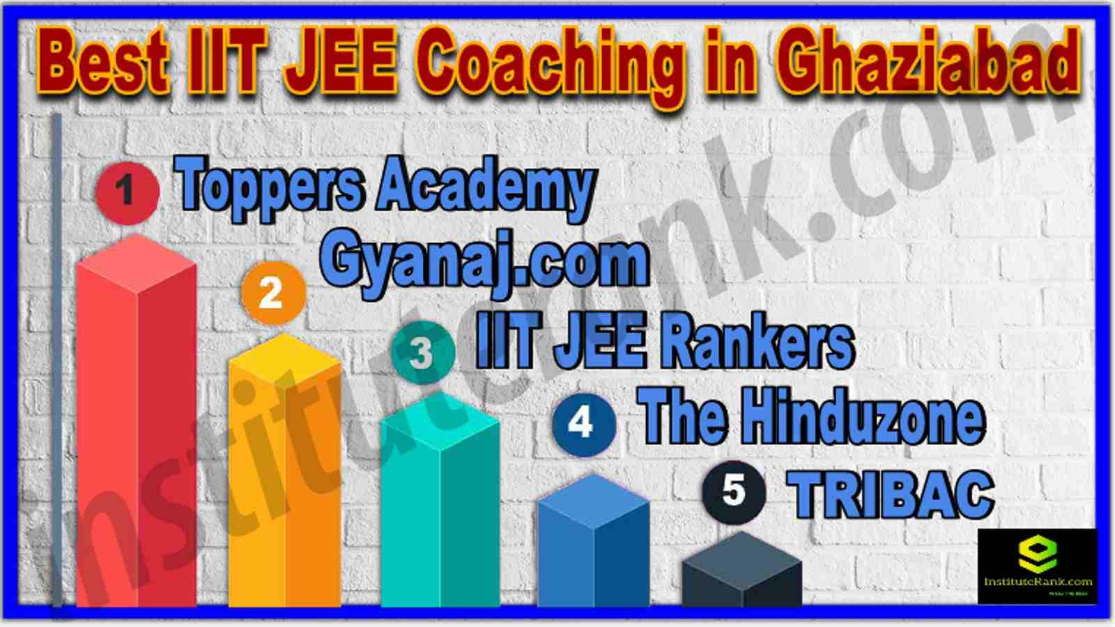 Best 10 IIT JEE Coaching in Ghaziabad