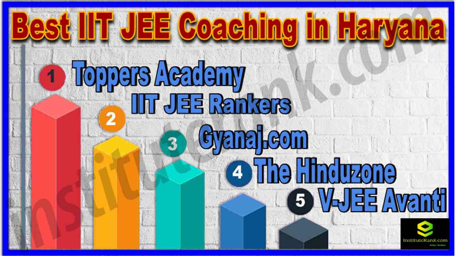 Best IIT JEE Coaching in Haryana