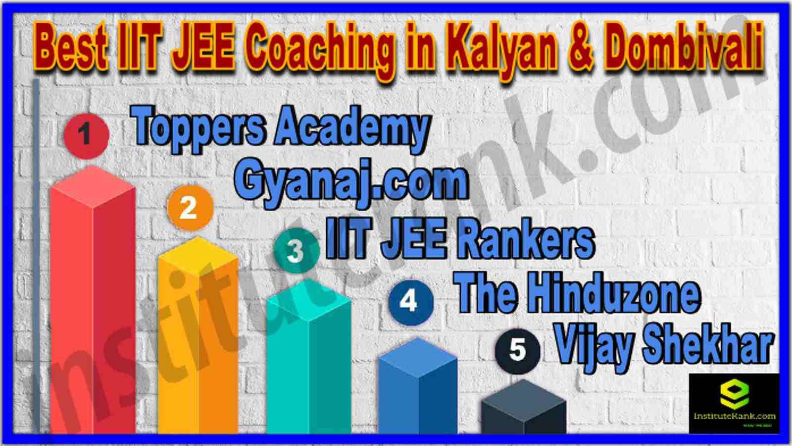 Best IIT JEE Coaching in Kalyan & Dombivali