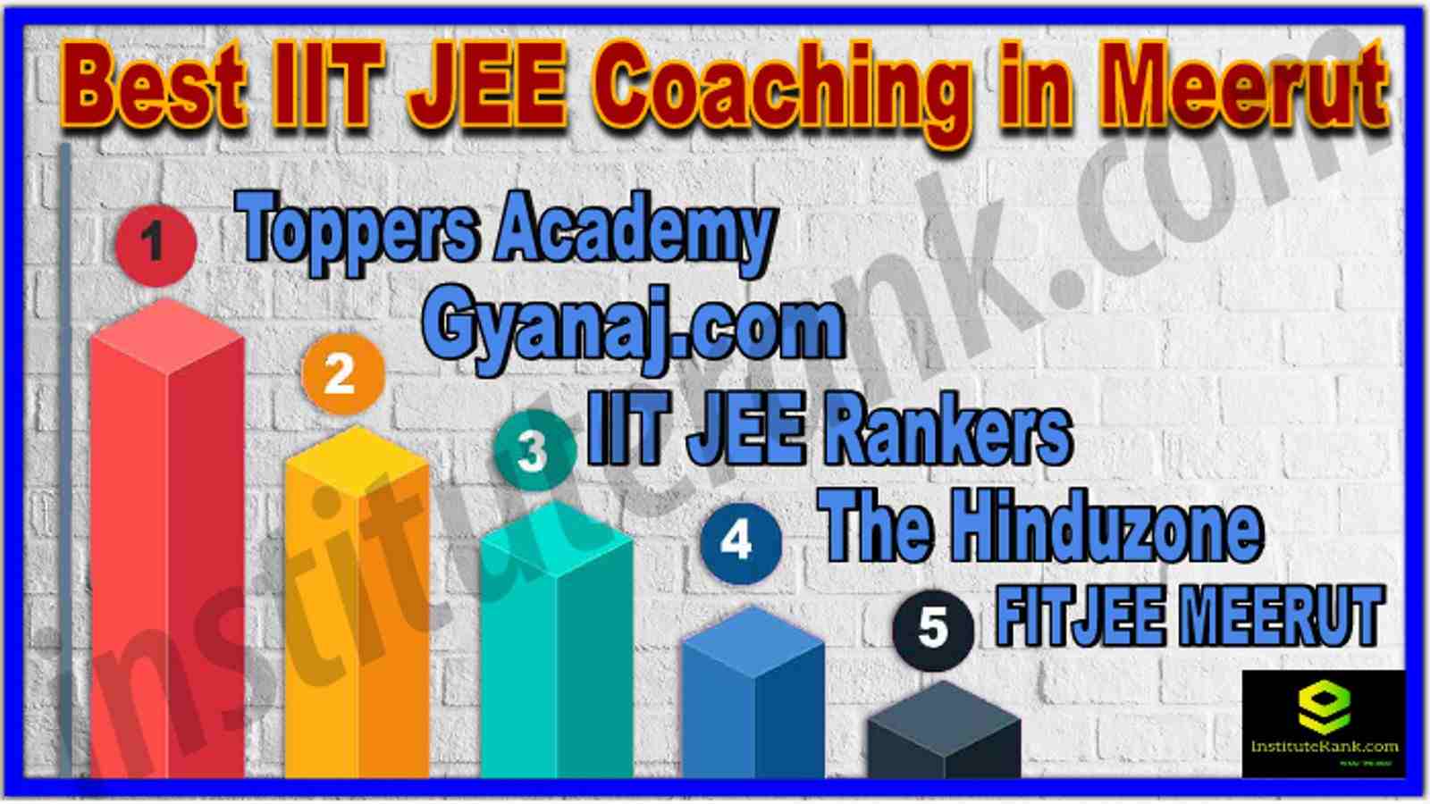 Best IIT JEE Coaching in Meerut