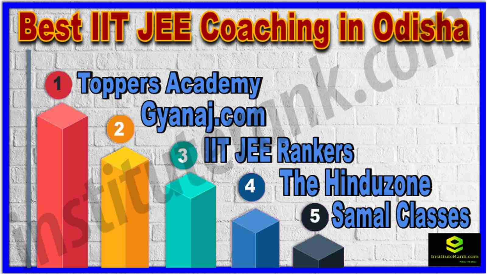 Best IIT JEE Coaching in Odisha