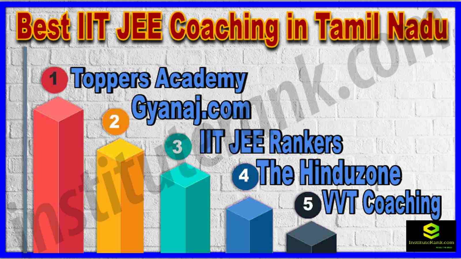 Best IIT JEE Coaching in Tamil Nadu