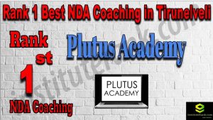 Rank 1. NDA Coaching in Tirunelveli