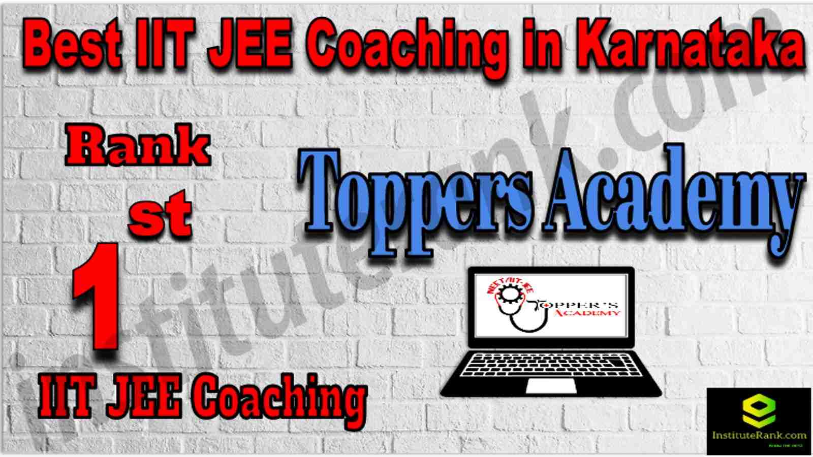 Rank 1st Best IIT JEE Coaching in Karnataka
