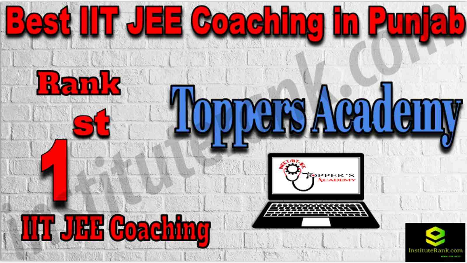 Rank 1st Best IIT JEE Coaching in Punjab