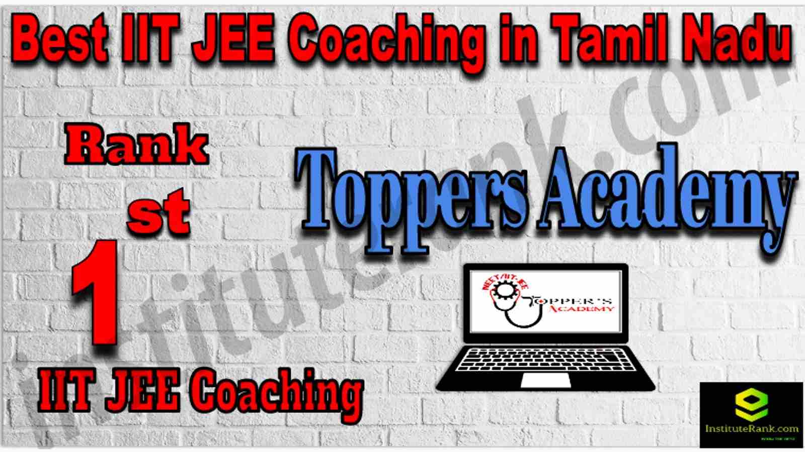 Rank 1st Best IIT JEE Coaching in Tamil Nadu
