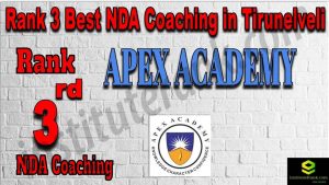 Rank 3. NDA Coaching in Tirunelveli