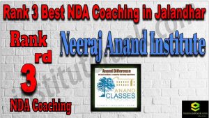 Rank 3. NDA coaching In Jalandhar