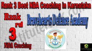 Rank 3. NDA coaching In Karnataka