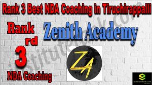 Rank 3. NDA coaching In Tiruchirappalli
