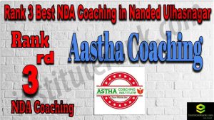 Rank 3. NDA coaching In Ulhasnagar