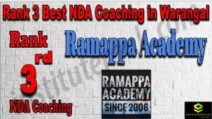 Rank 3. NDA coaching In Warangal
