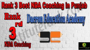 Rank 3.NDA Coaching in Punjab