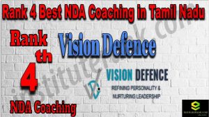 Rank 4. NDA Coaching In Tamil Nadu