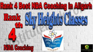 Rank 4. NDA Coaching in Aligarh