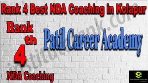 Rank 4. NDA Coaching in Kolapur