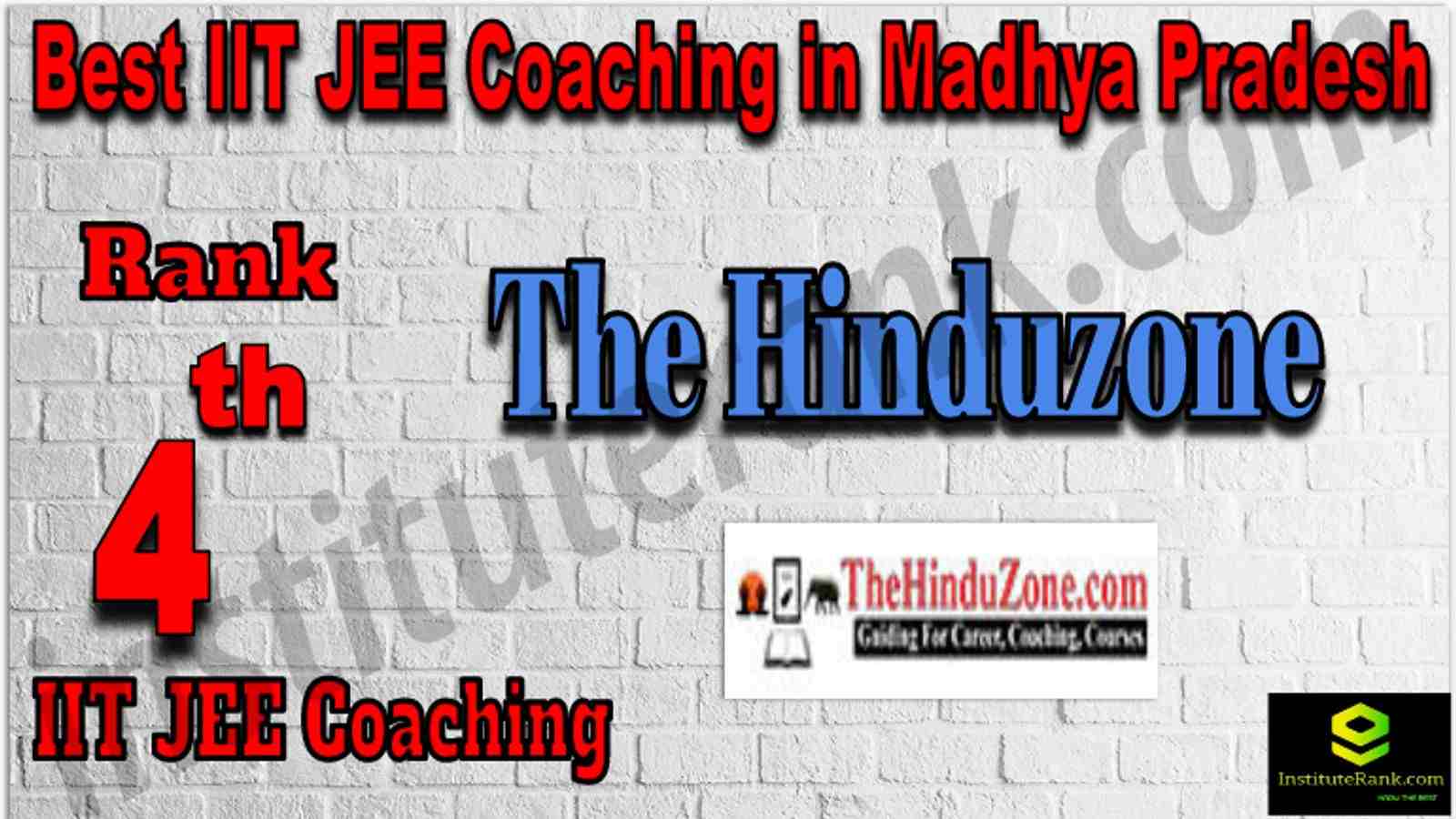 Rank 4th Best IIT JEE Coaching in Madhya Pradesh