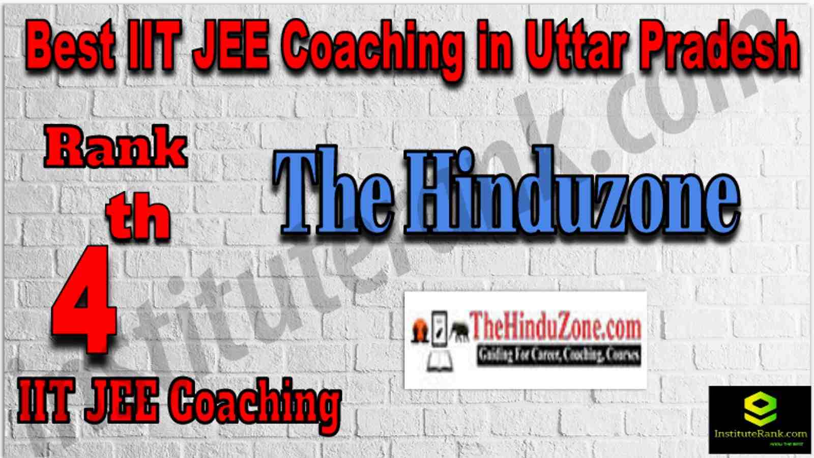 Rank 4th Best IIT JEE Coaching in Uttar Pradesh