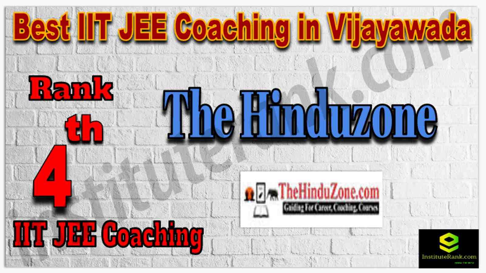 Rank 4th Best IIT JEE Coaching in Vijayawada