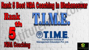 Rank 5. NDA coaching in Bhubaneswar